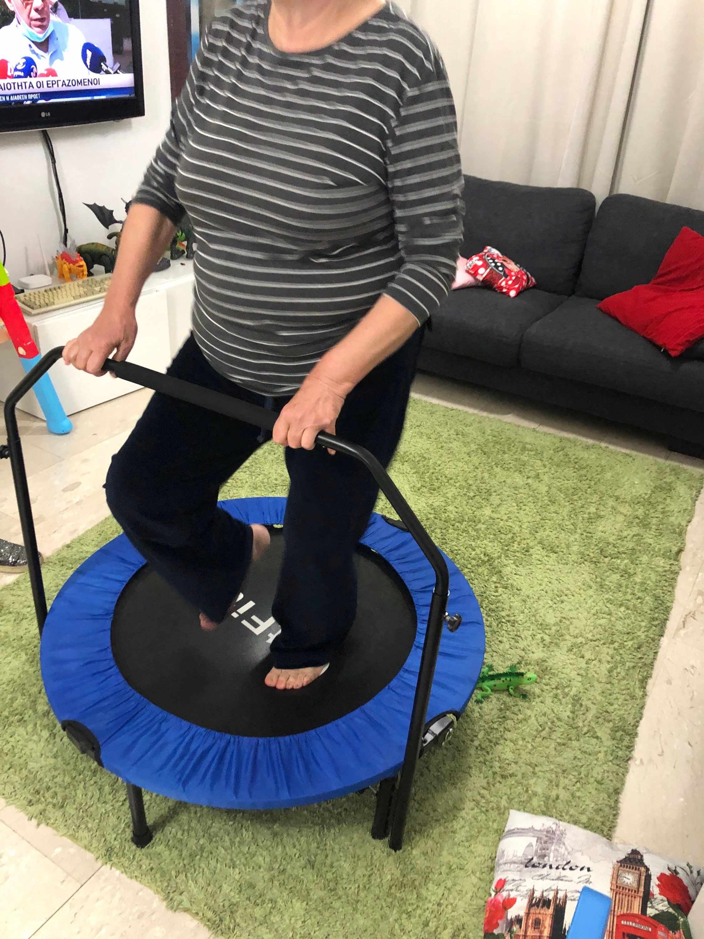 Fitness Trampolines Get Fit με jumping mat χαμηλής πρόσκρουσης made in USA :