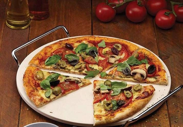 Prodromos*Κεραμική πλάκα πίτσας 33εκ !! 🍕