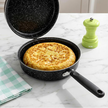 Διπλό Τηγάνι για Ισπανική Ομελέτα (Tortilla) Induction Ready – Ο Πλήρης Οδηγός για Τέλειες Tortillas, Ομελέτες και Αυγοπαρασκευές