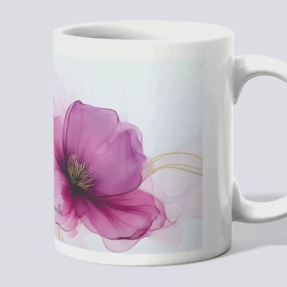 Miniature : Mug Fleur – Douce passion 💖