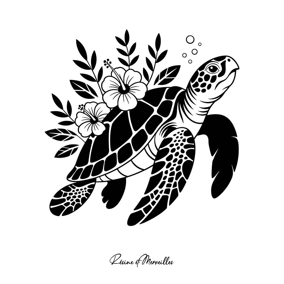Miniature : Tote bag tortue