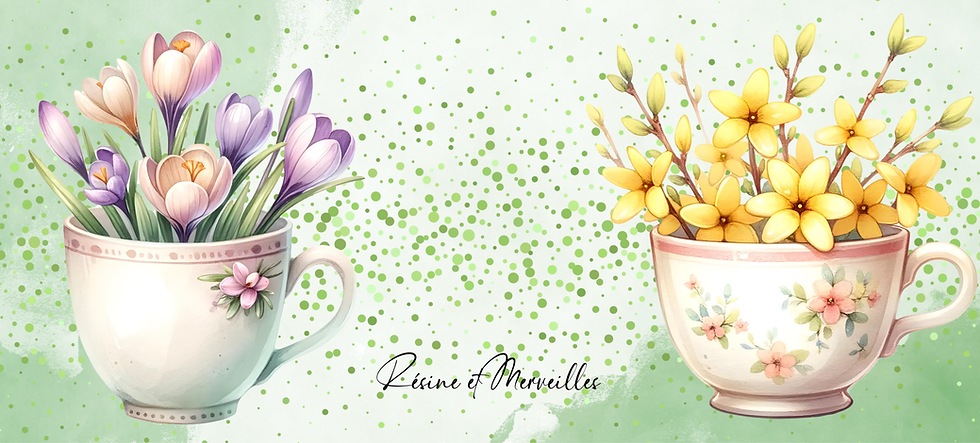Miniature : Mug Fleur – Fraîcheur printanière 🌷