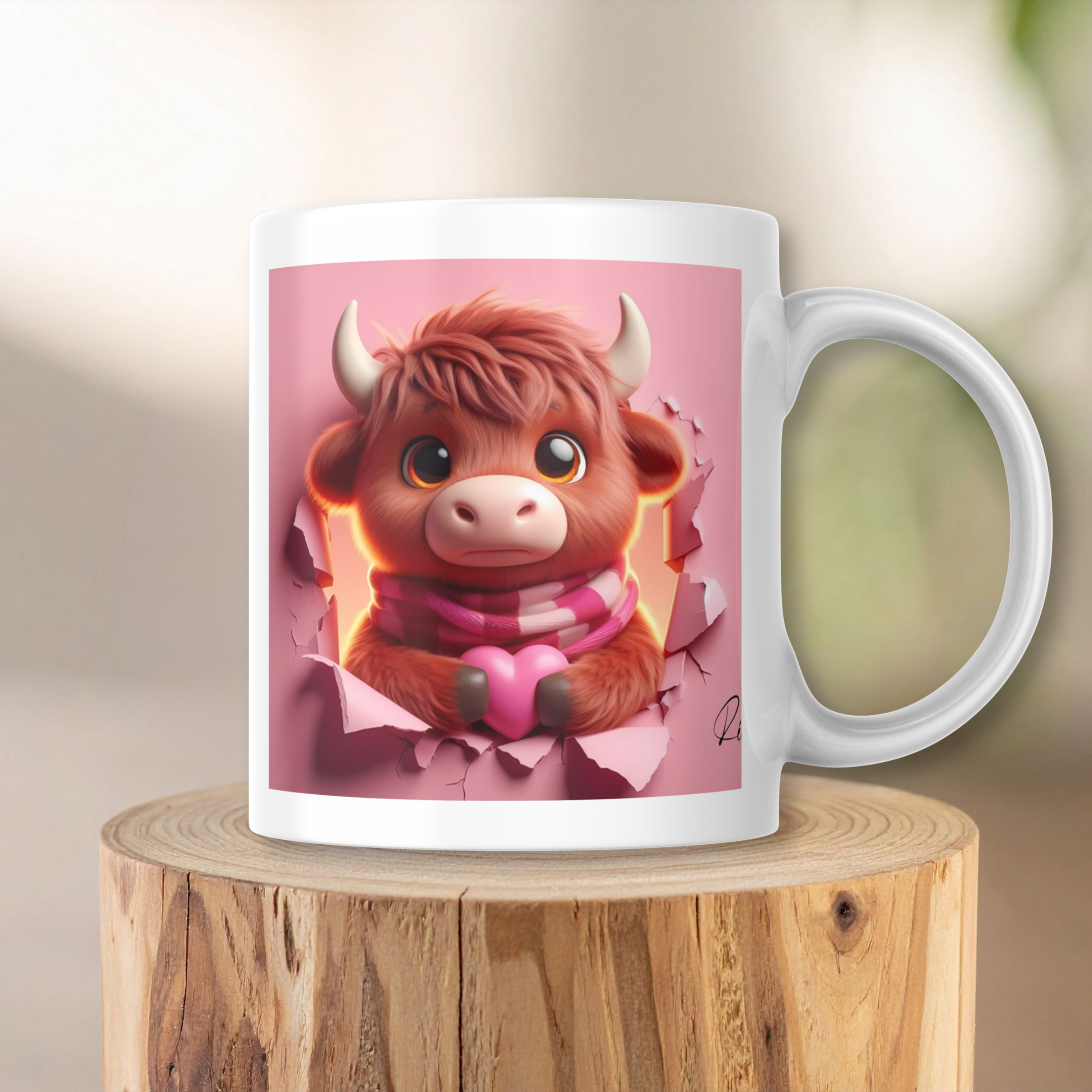 Mug vache cocooning 💗