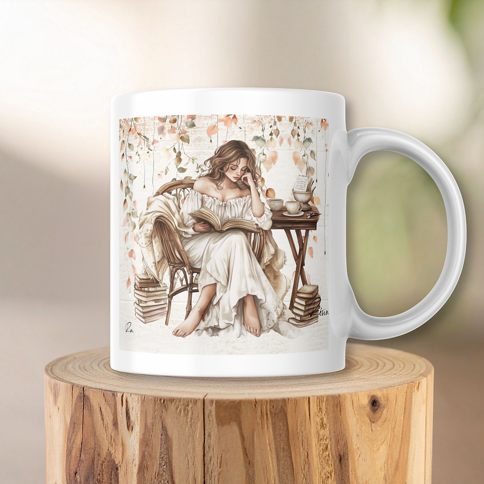 Miniature : Mug lecture shabby ✨