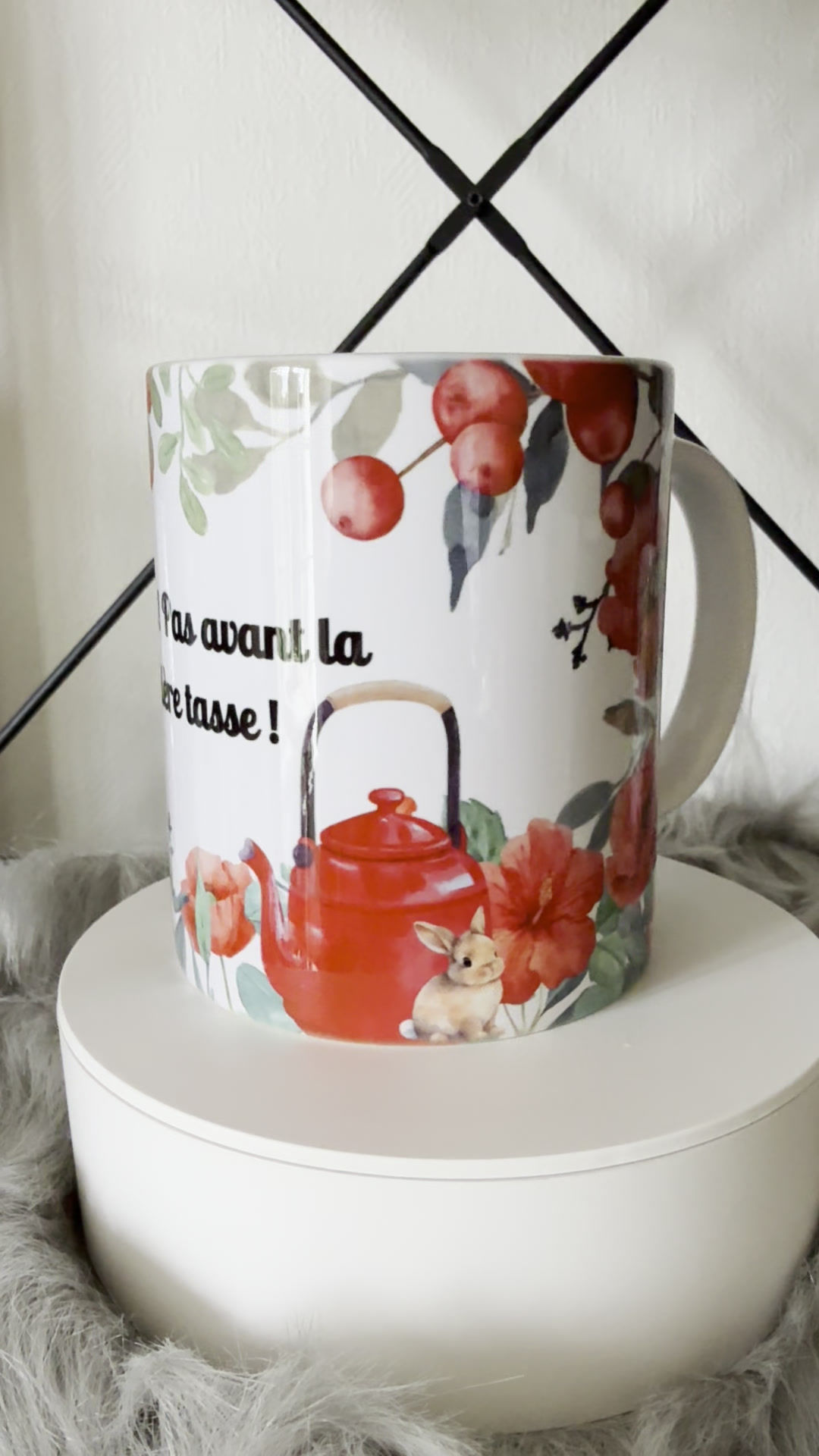 MUG "CHUUUUT PAS AVANT LA PREMIÈRE TASSE !"