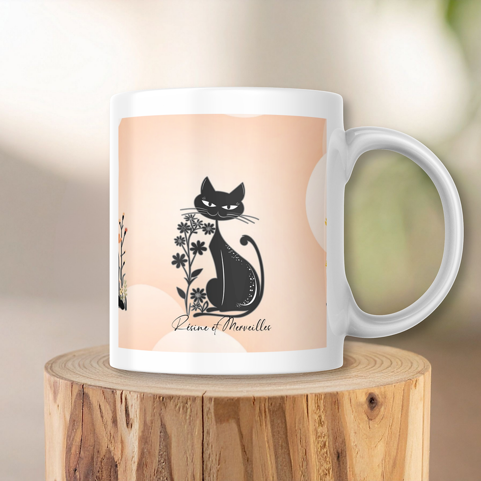 Miniature : Mug chat chaleureux 🐱