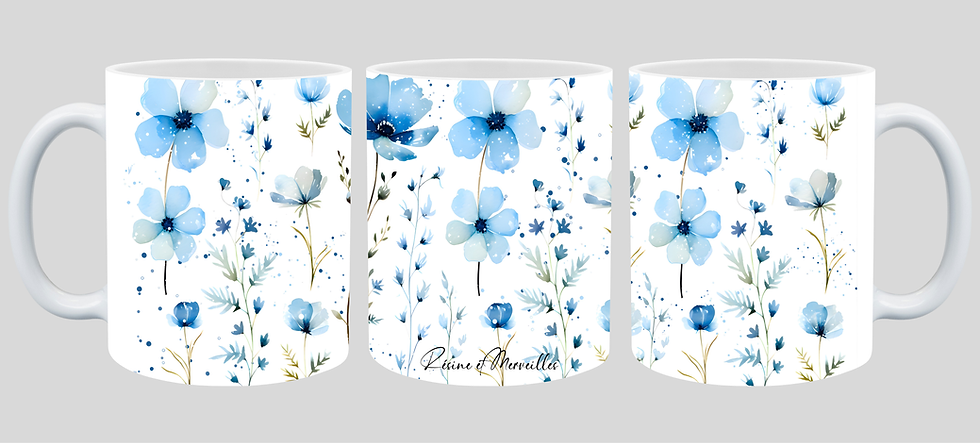 Miniature : Mug champêtre Blue 🩵