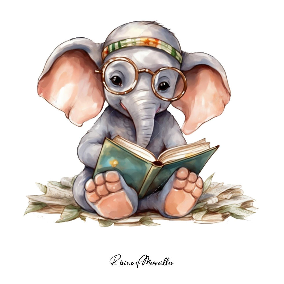 Miniature : Tote bag animaux lecteurs – illustrations douces & originales