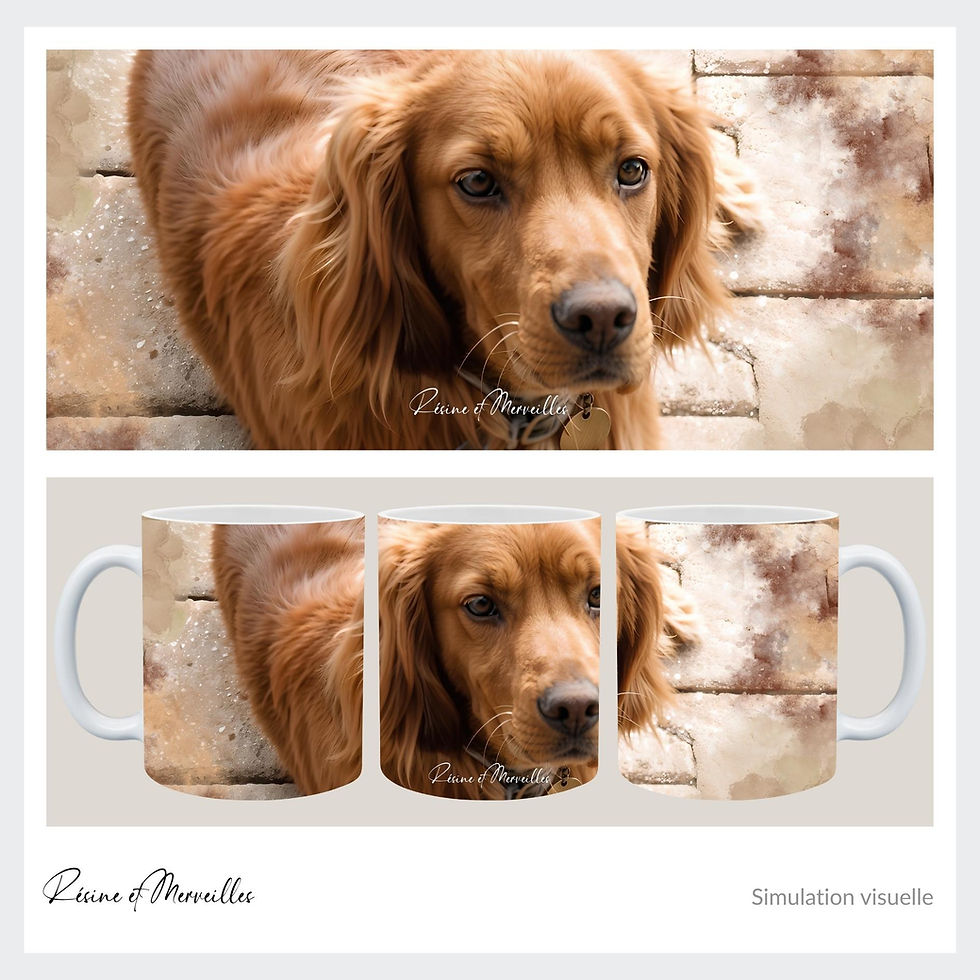 Miniature : Mug personnalisé animal – votre compagnon à vos côtés 💛