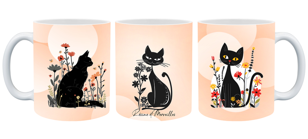Miniature : Mug chat chaleureux 🐱
