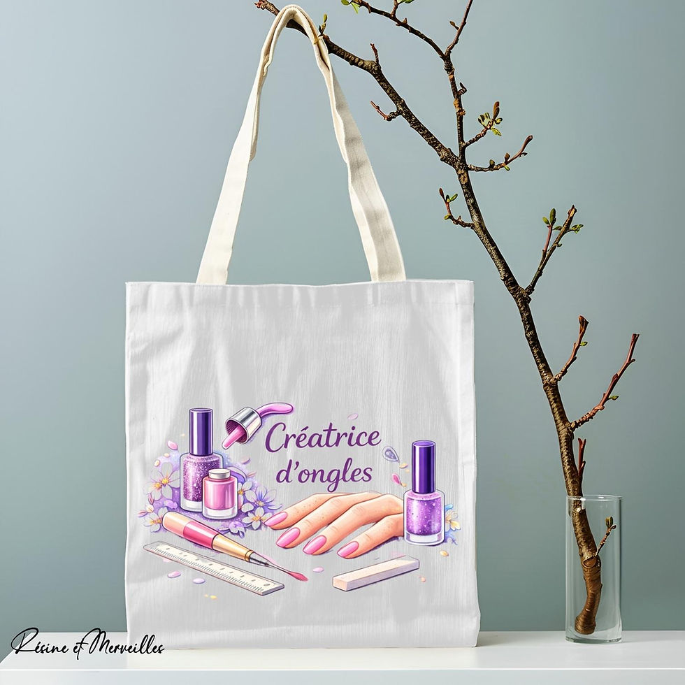 Miniature : Tote bag prothésiste ongulaire