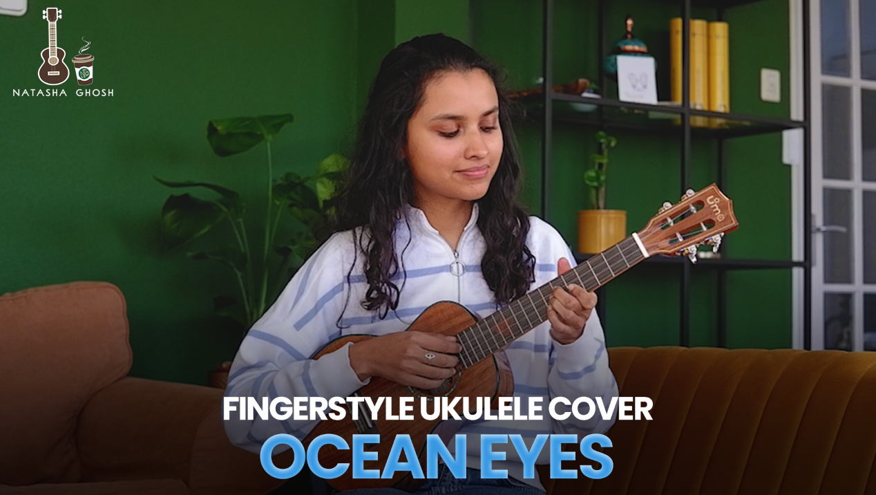 (Billie Eilish) Ocean Eyes Ukulele Sheet Music - Natasha Ghosh