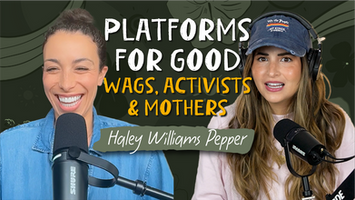 Picture of Katia Lindor with Haley Williams Pepper