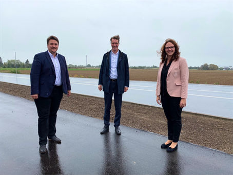 Umgehungsstraße L332n ist voll im Zeitplan