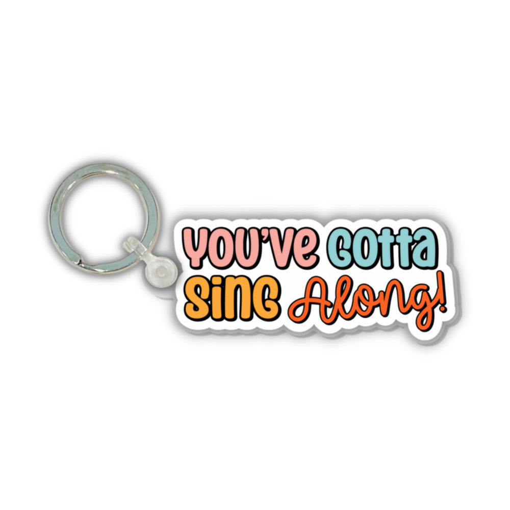 'Spend The Night' Lyrics Keyring