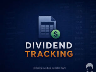 4.0 – Dividend Tracking Spreadsheet (How to Track Dividend Income Properly)