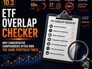 10.3 – ETF Overlap Checker: Why Conservative Compounders Often Own the Same Portfolio Twice