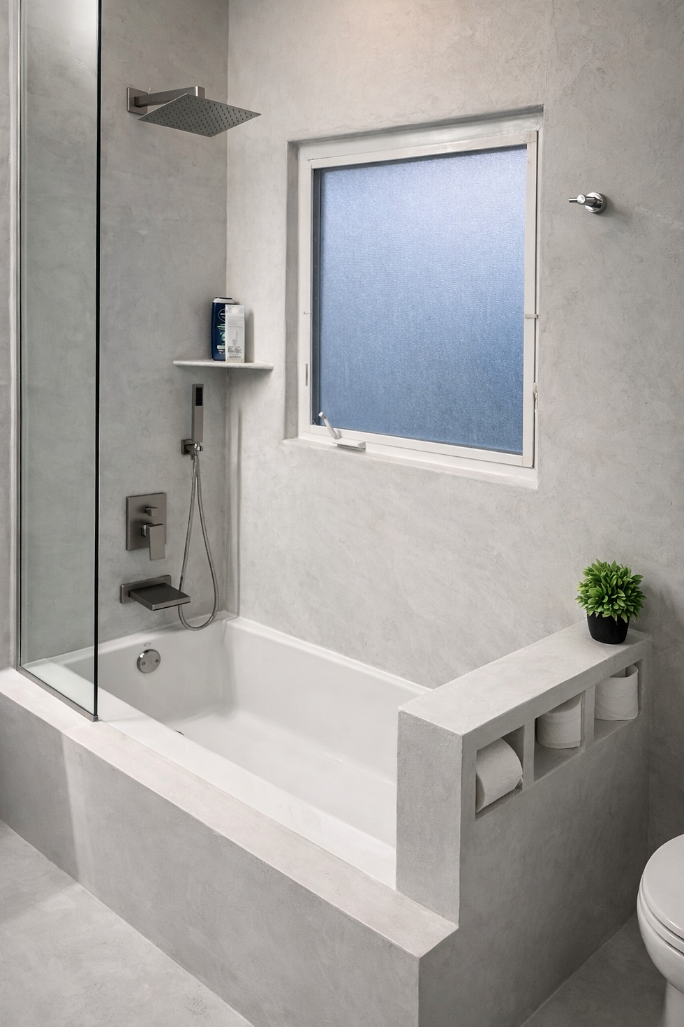 full bathroom remodel (after)