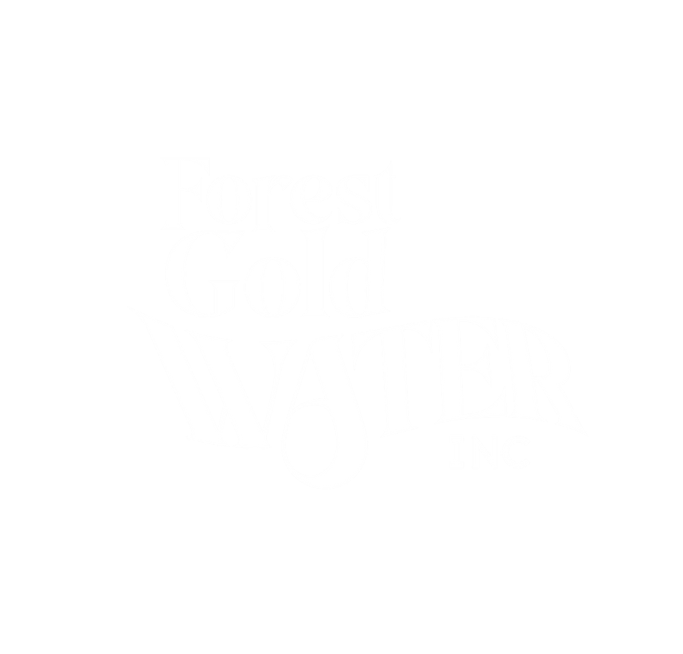 Forest Gold Water Logo white