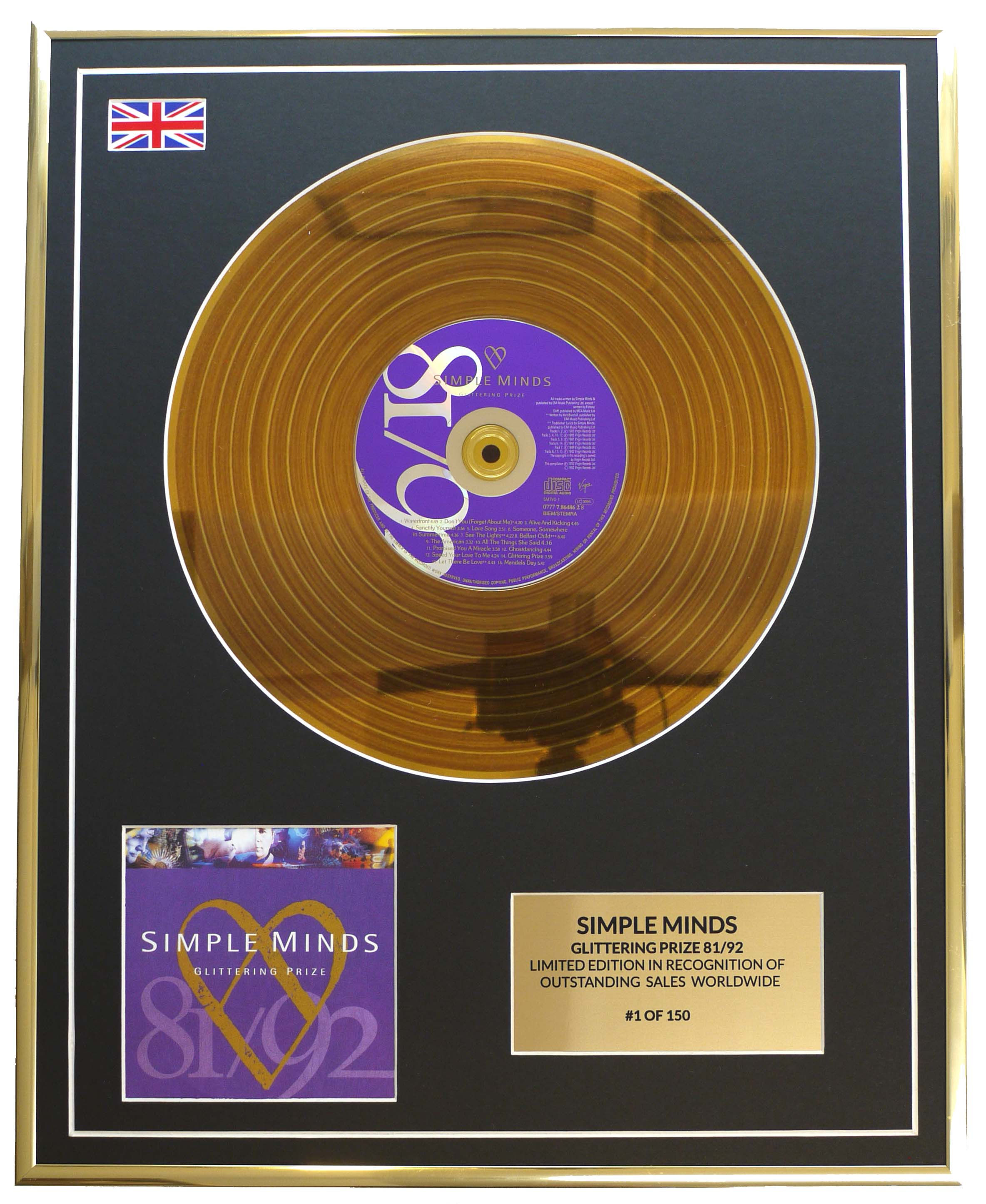 Simple Minds - Glittering Prize 81/92