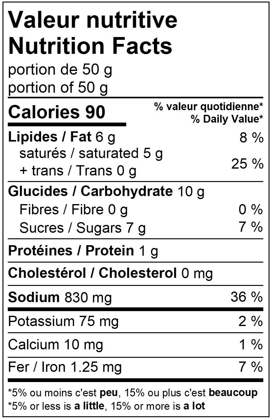 Thumbnail: Valeur nutritive base à soupe Thaï