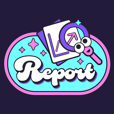 Cartoon image of a magnifying glass for a 60-minute deep dive with Misty Mae to tackle specific business challenges.