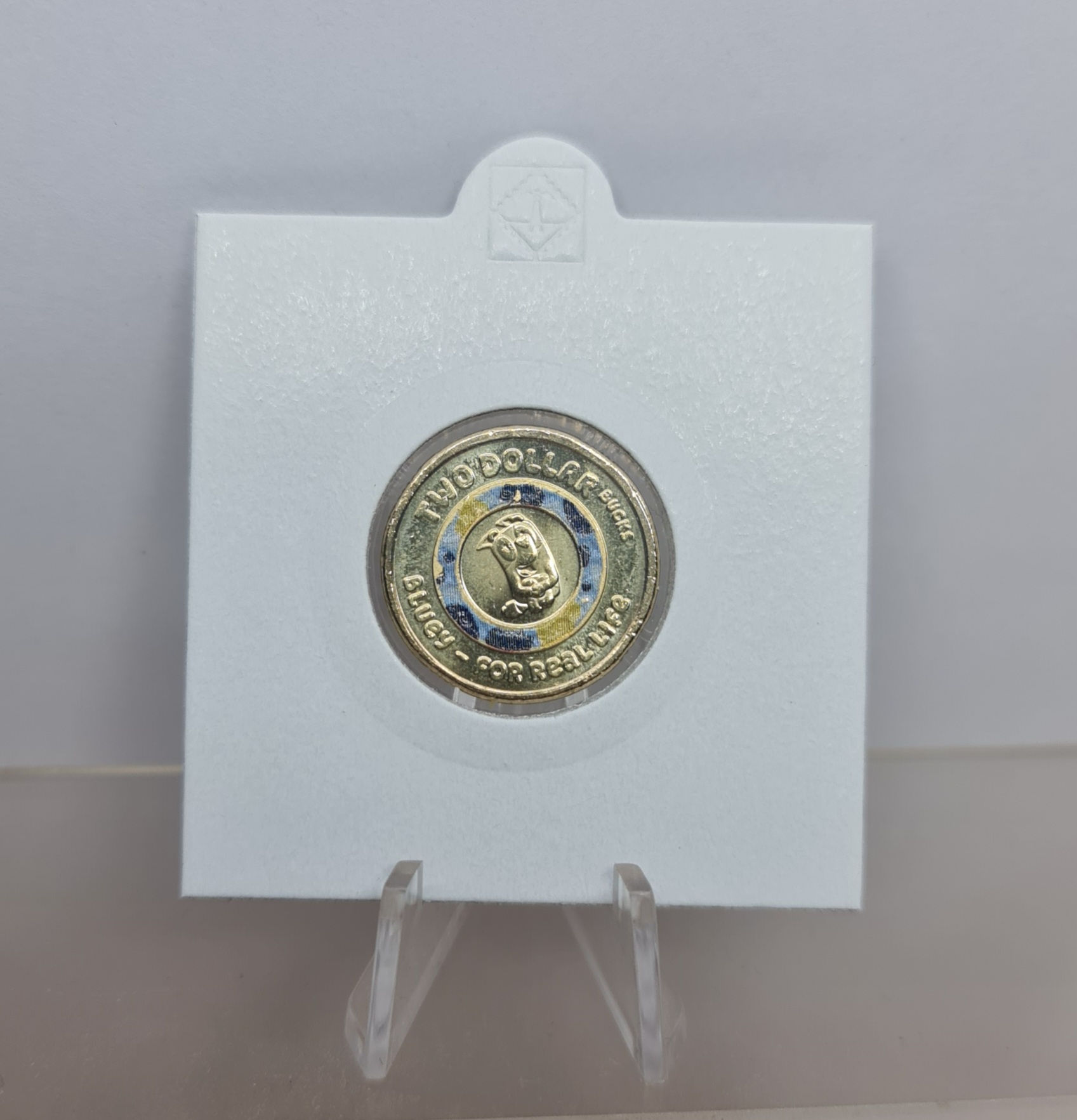 2026 $2 Bluey - Bluey Coloured Till Coin