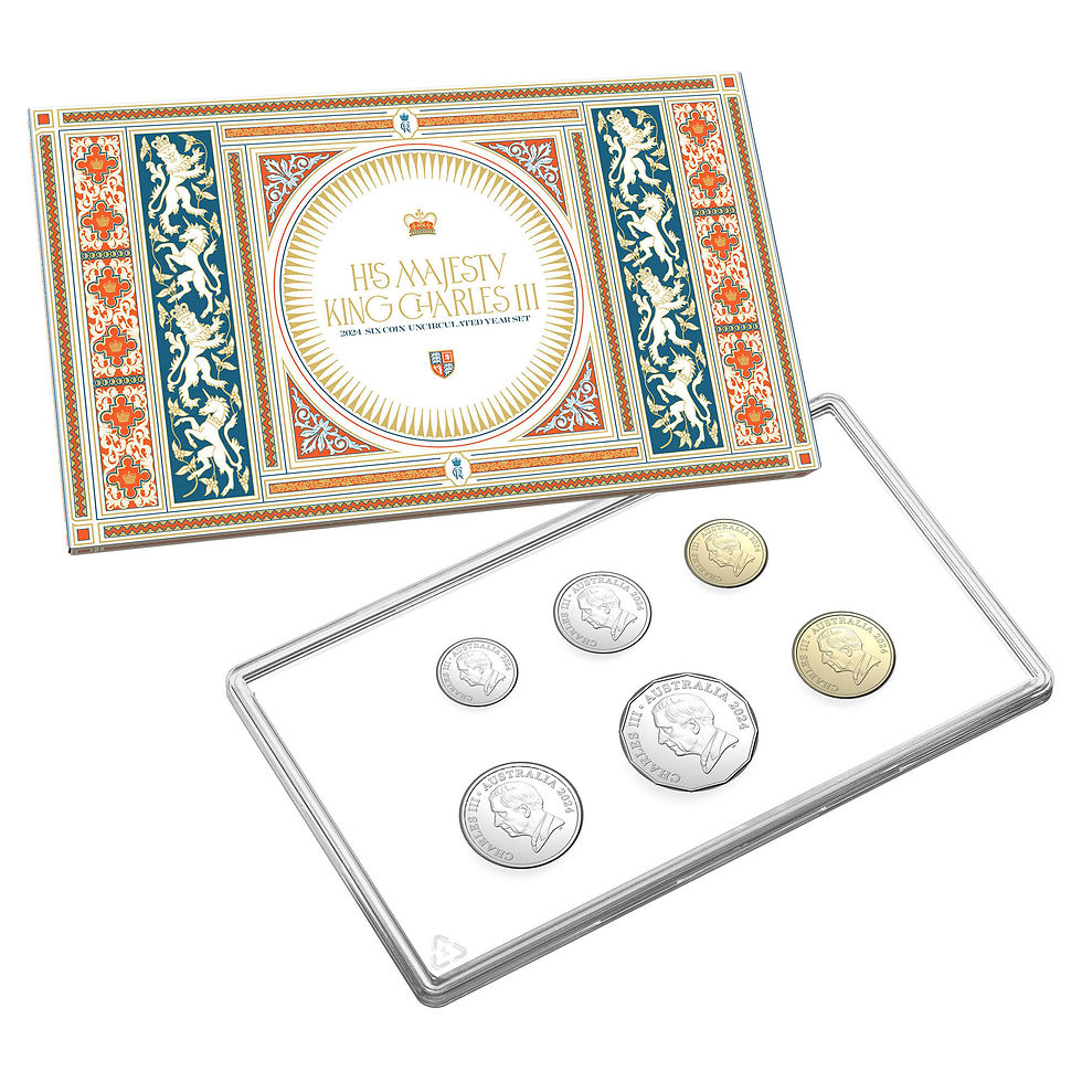 2024 King Charles III Effigy - Mint Year Set
