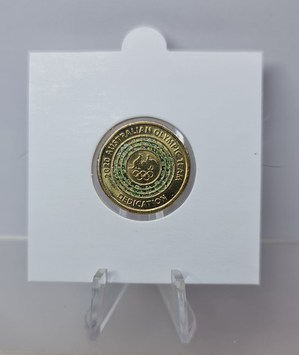 2020 $2 Australia Olympic Team - Dedication CIRC Coin
