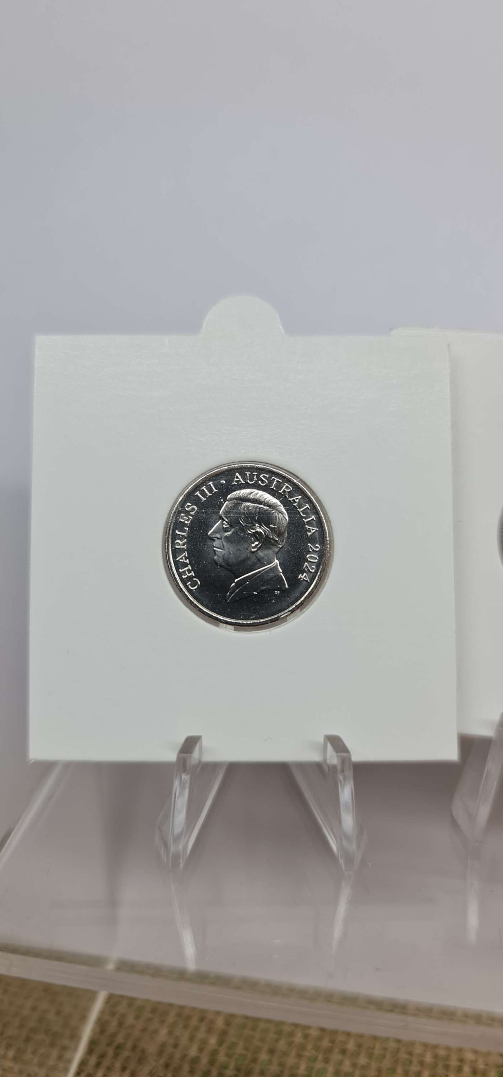 Thumbnail: 2024 5c King Charles Effigy x3 Ex Roll Coins
