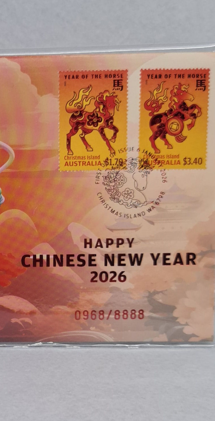 Thumbnail: 2026 $1 Happy Chinese New Year Dragon Perth Mint PNC #0968