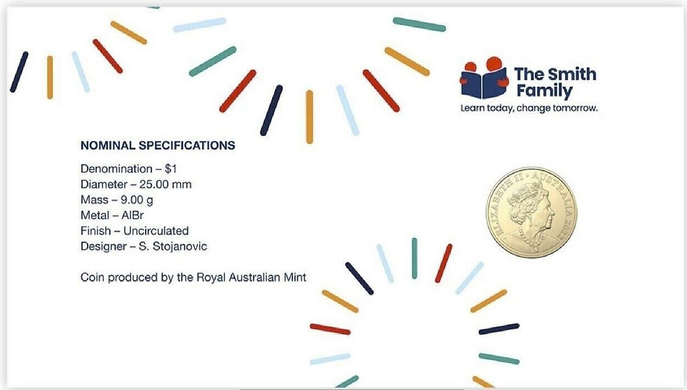Thumbnail: 2022 $1 Centenary of the Smith Family PNC