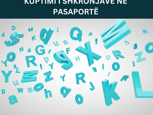 KUPTIMI I SHKRONJAVE NË PASAPORTËN TUAJ