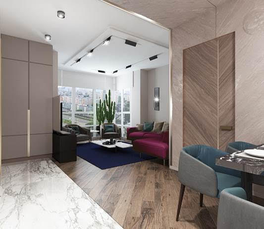 Трекова магнітна система освітлює квартиру