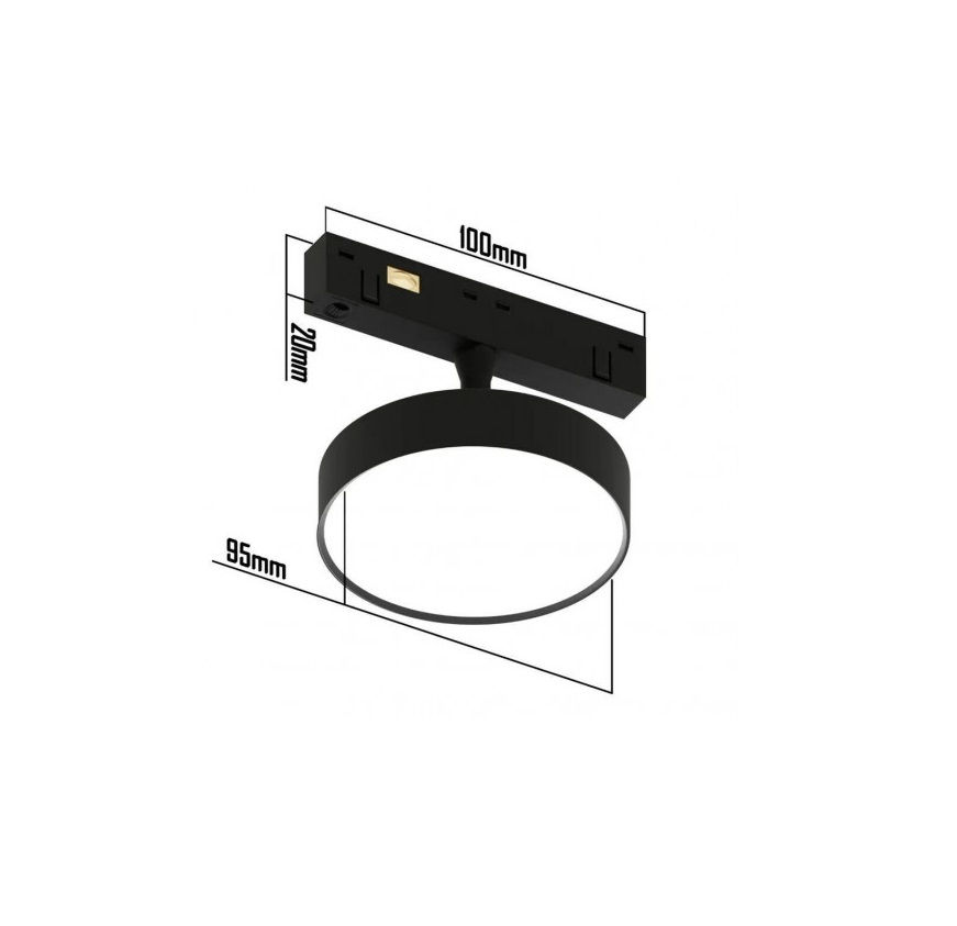 Прев'ю: Магнітний ЛЕД світильник MS26-T XB90 9W-4000К-36°