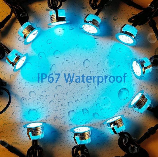 Прев'ю: Грунтовий світильник GROUND 24W, RGB/RGBW, IP67