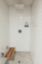 Tiled Shower-Basement