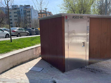 San Sebastián de los Reyes amplía su red de aseos públicos gratuitos con ocho instalaciones autolimpiables