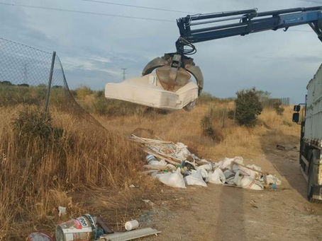 El Ayuntamiento de San Sebastián de los Reyes retiró en 2025 más de 37.000 kilos de vertidos ilegales
