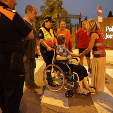 Alcobendas se vuelca con los evacuados de los incendios