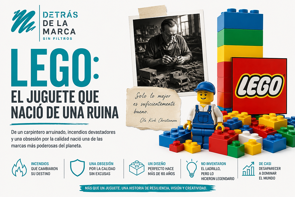 LEGO: El juguete que nació de una ruina