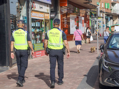 La Policía Local de Alcobendas lanza la campaña "Vacaciones Seguras"