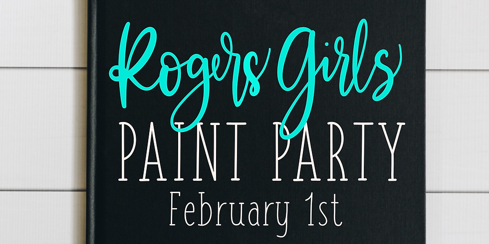 Rogers Girls Paint Party