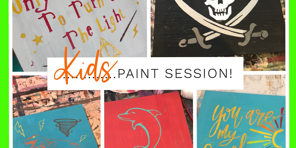 Kid Paint Session July 2nd