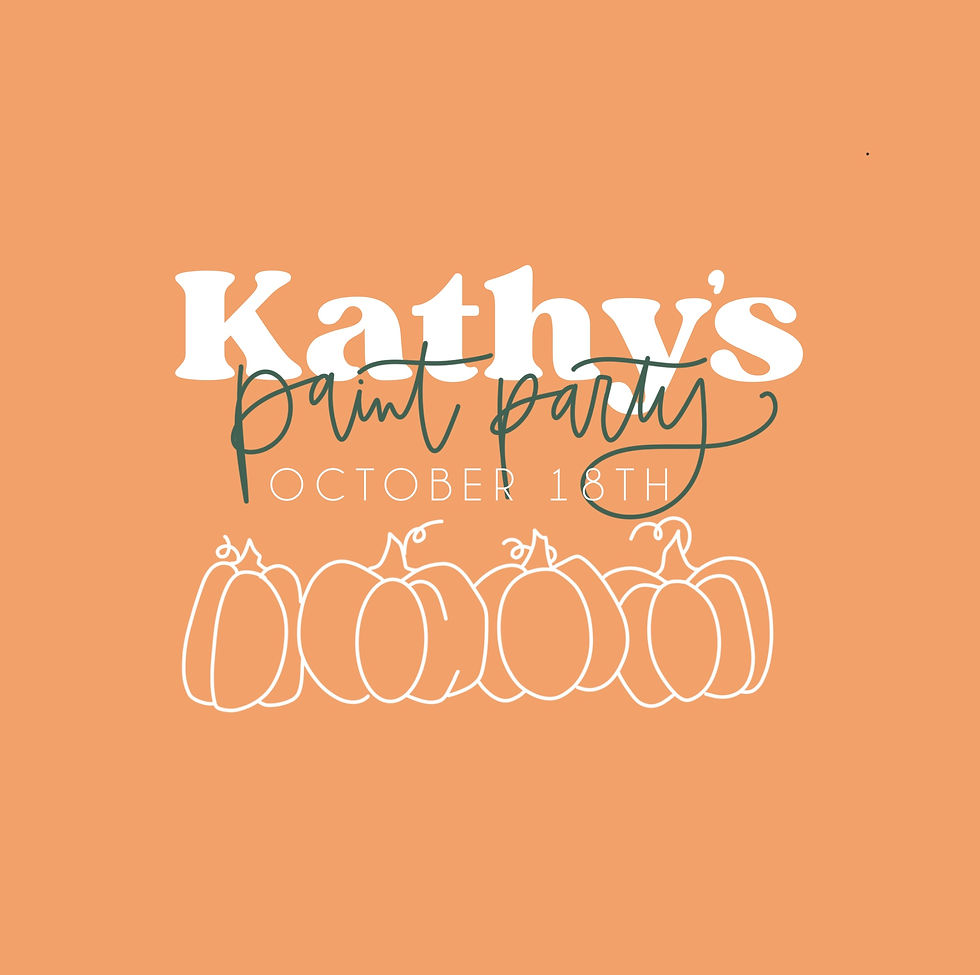 Kathy’s Paint Party