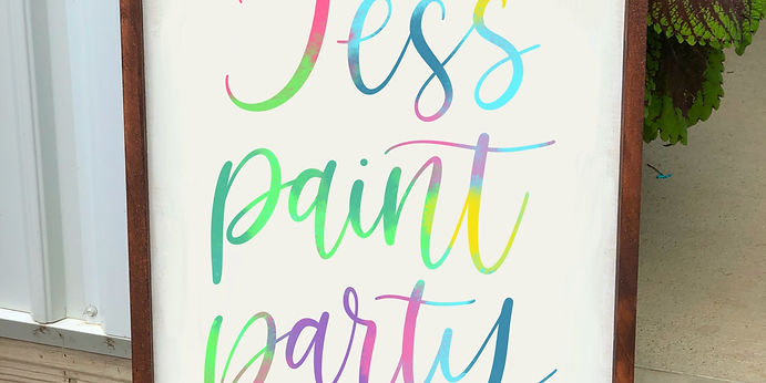 Tess' Paint Party