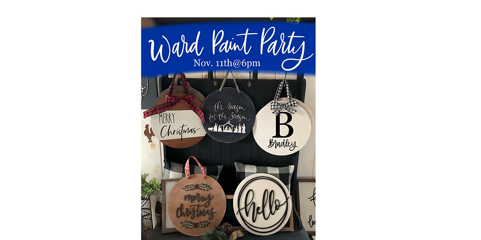 Ward Paint Party