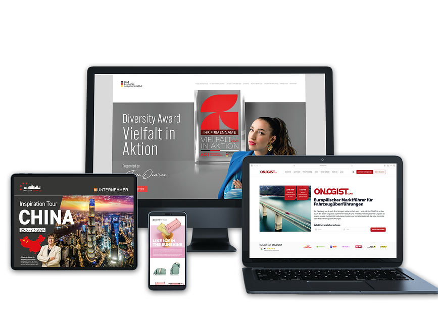 Beispiele für Web-Designs von holgerreher.com