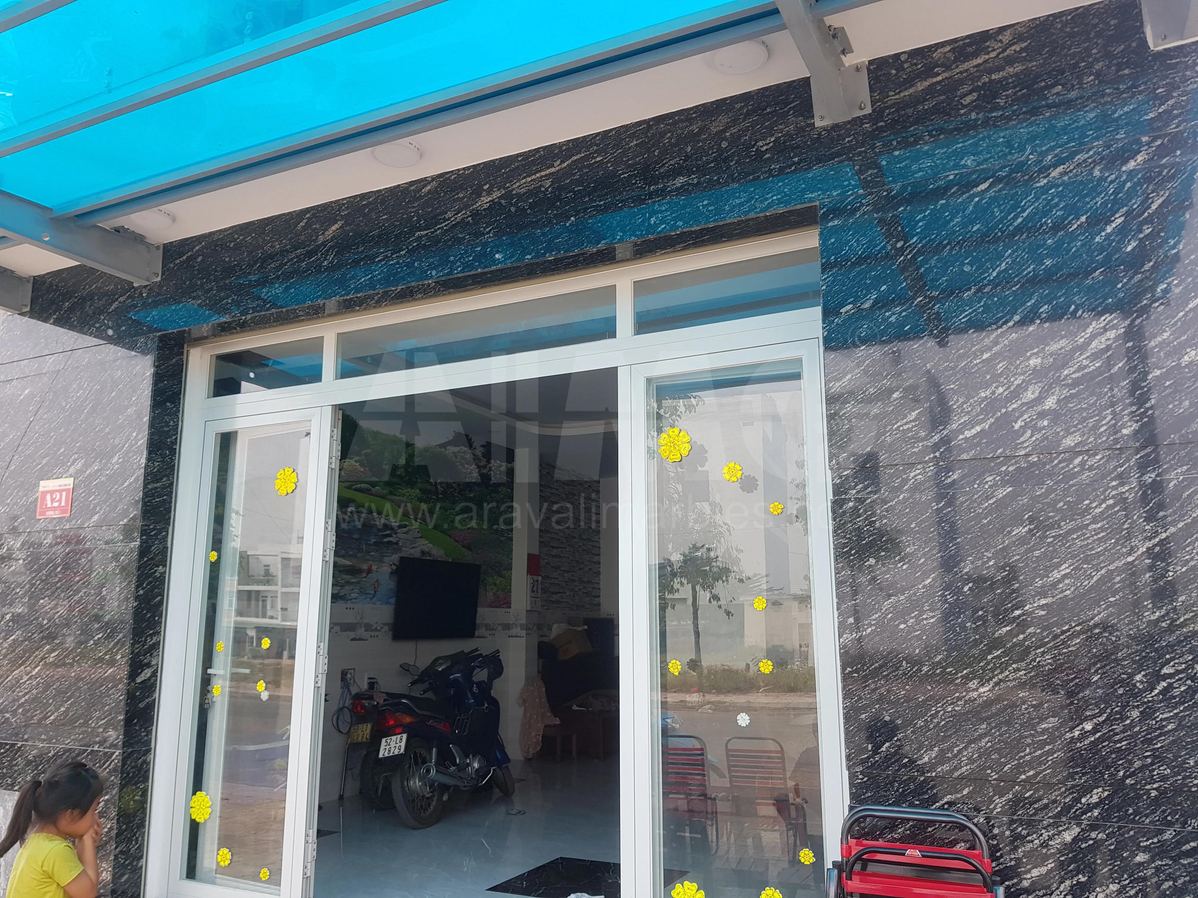 Black Granite for Wall from India