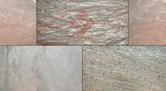 Copper Red Quartzite from Aravali India Marbles & Granites